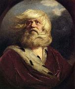 Sir Joshua Reynolds Study for King Lear oil on canvas